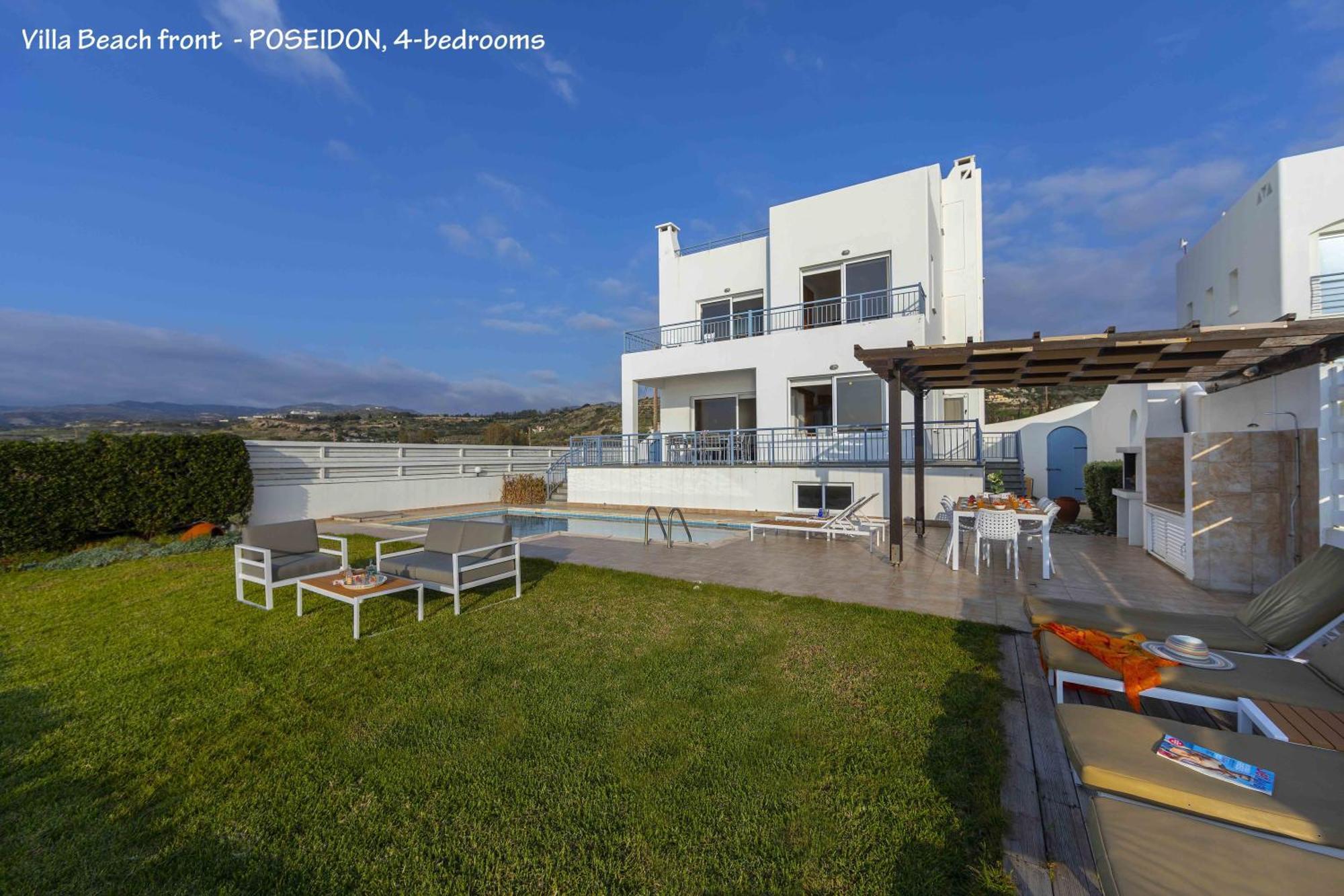Blue Coral Beach Villas Three Exclusive Villas - Poseidon - Nautilus - Oceanos - And - Baby Coral Bungalow Коръл бей Екстериор снимка